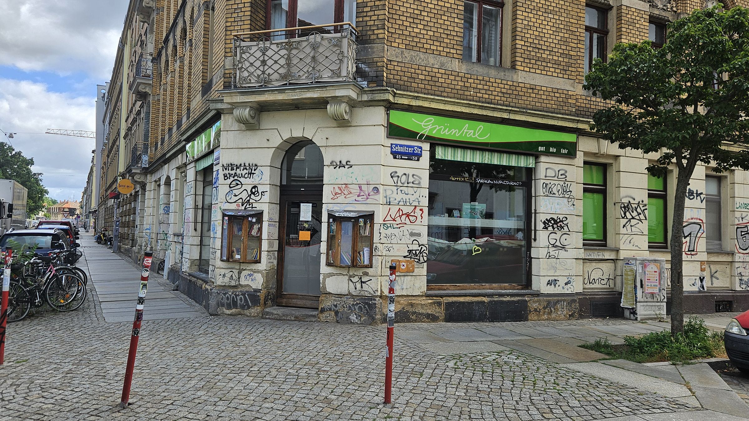 Wie geht's weiter mit dem Grüntal an der Kamenzer Straße - Foto: Anton Launer