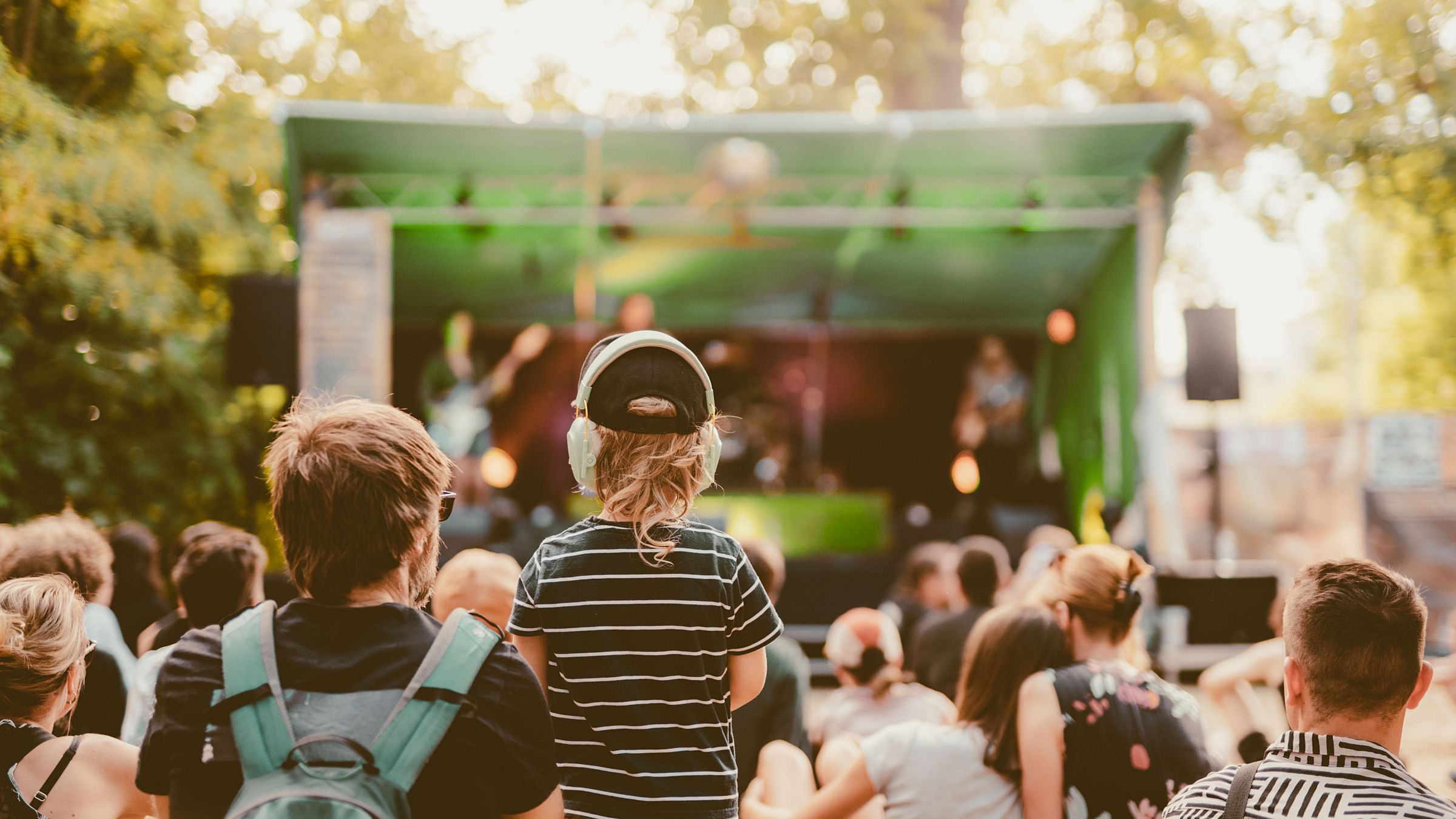 Mit den Kleinsten zum Konzert? Mit Ohrschutz kein Problem. Foto: Johannes Haupt