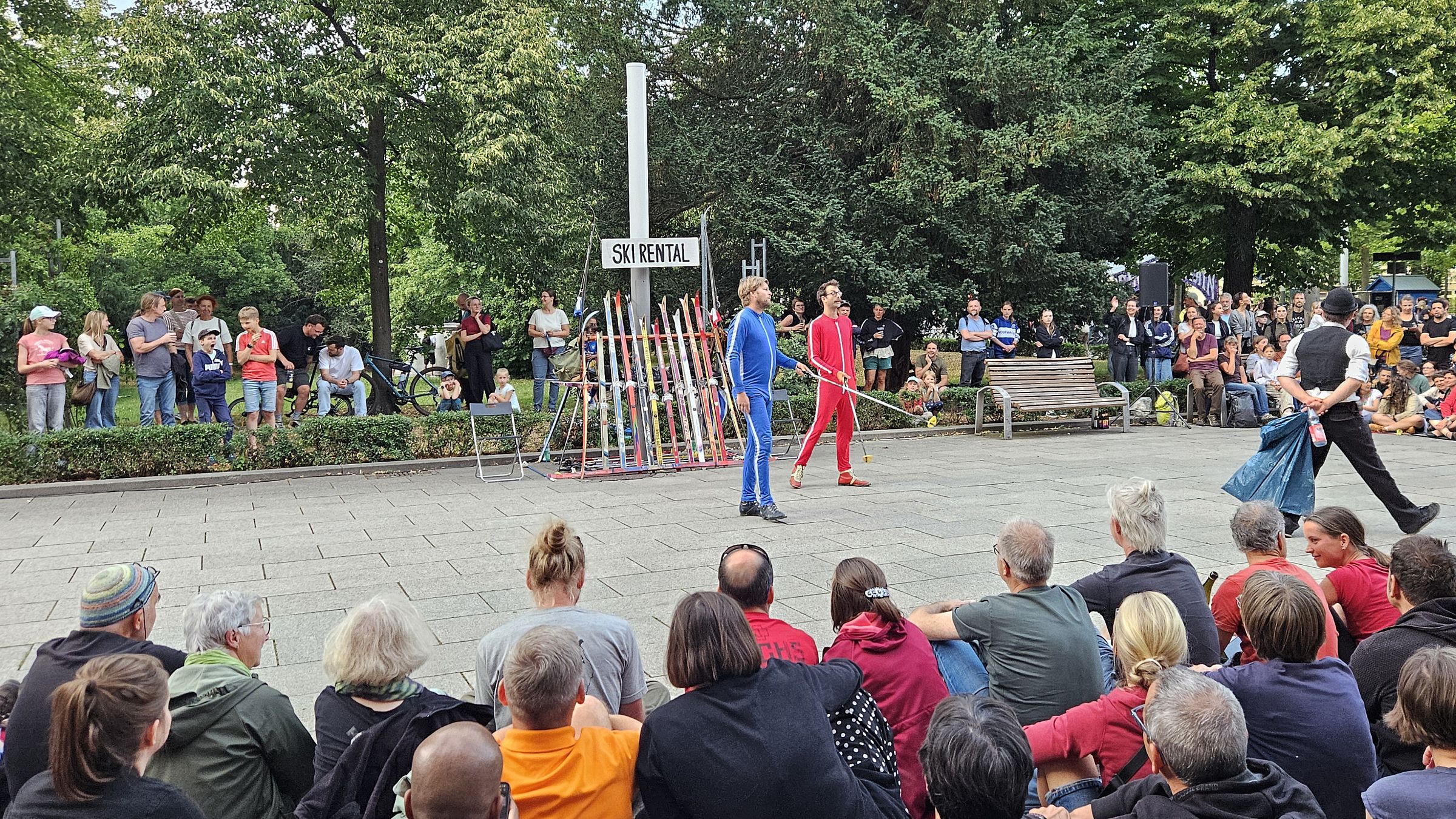 Skizirkus mit den Trick Brothers - Foto: Anton Launer