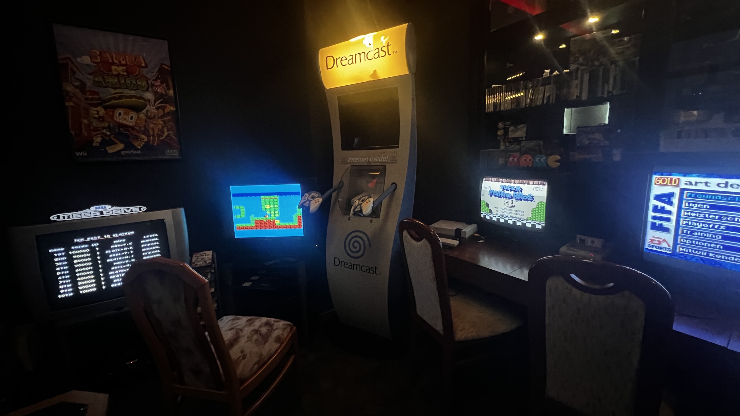 Retro-Spiele im Nerdpol – Foto: Mercedes Braun