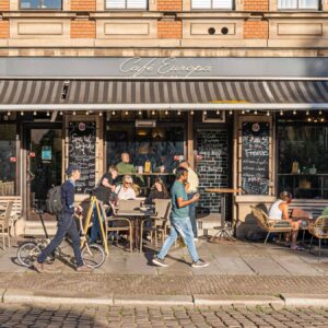Königsbrücker ohne Café Europa. Eigentlich unvorstellbar. Foto: Peter Zuber