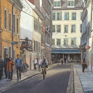 Jörg Kraut zeigt Neustädter Stadtszenen im Kastenmeiers Martin-Luther-Straße - Jörg Kraut