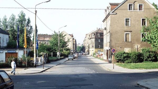 Alaunstraße Anfang der 1990er - Foto: Archiv Lothar Lange