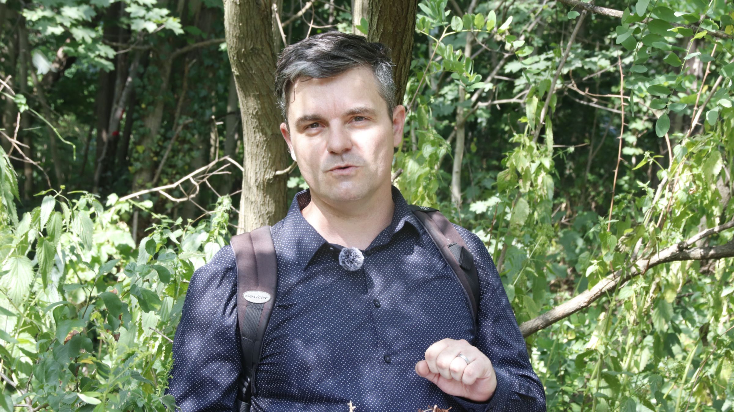 Historiker Daniel Ristau - Foto: Anton Launer