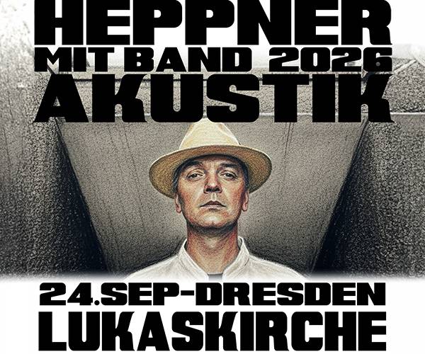 Peter Heppner mit Band in der Lukaskirche