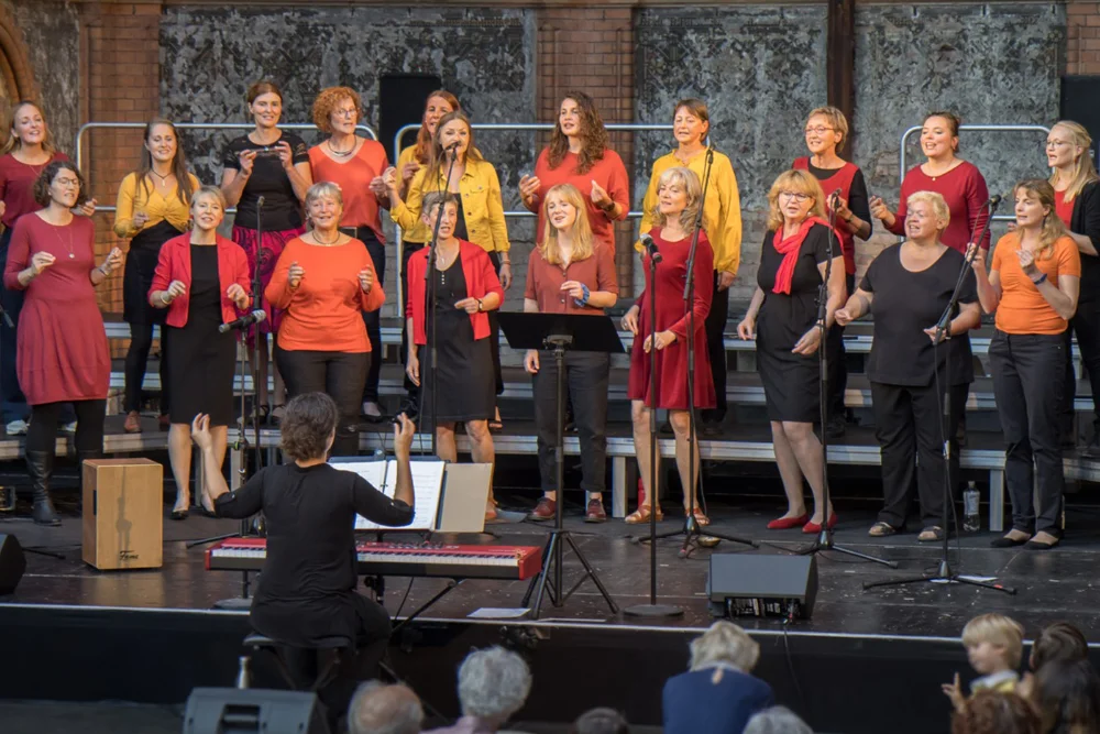 Die Vokallüren singen am Sonntag. Foto: PR