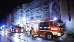 Feuerwehreinsatz an der bautzner Straße - Foto: Roland Halkasch