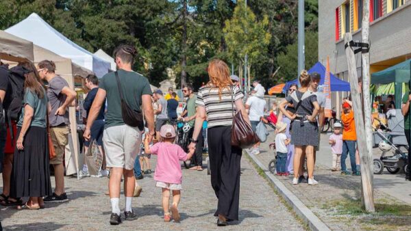 Regionalfest an der Marta-Fraenkel-Straße am Sonnabend. Foto: Archiv, Victor Smolinski