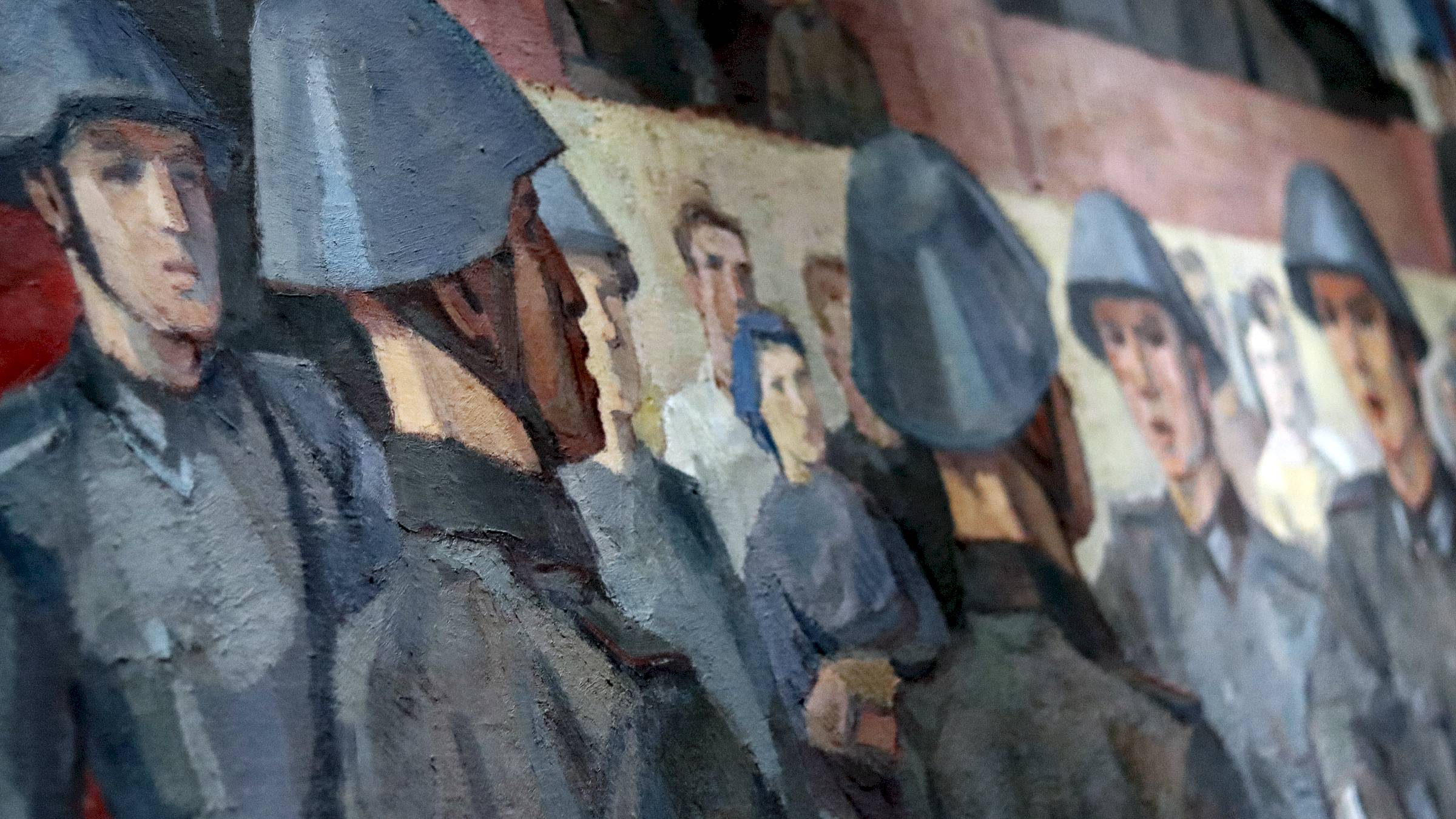 So sah sich die NVA gern: ein starker Sozialismus für einen sicheren Frieden. Foto: Anton Launer