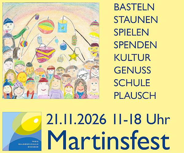 Tag der Offenen Tür in der Waldorfschule Dresden